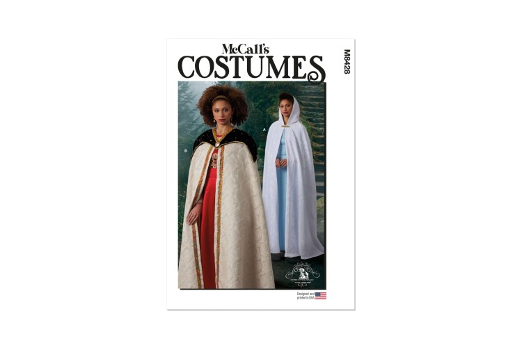 McCall's M8428 Misses' Cape Costume