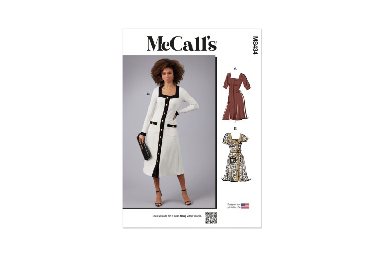 McCall's M8434 Misses' Knit Dresses