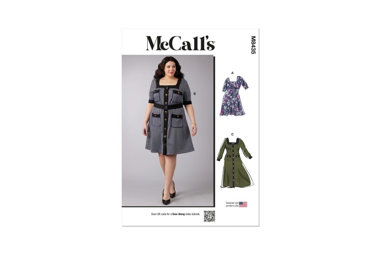 McCall's M8435 Women's Knit Dresses