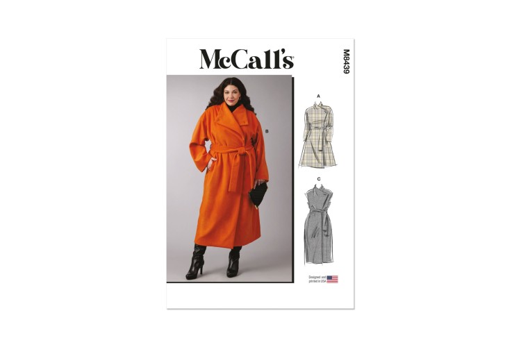 McCall's M8439 Women's Coats and Vest