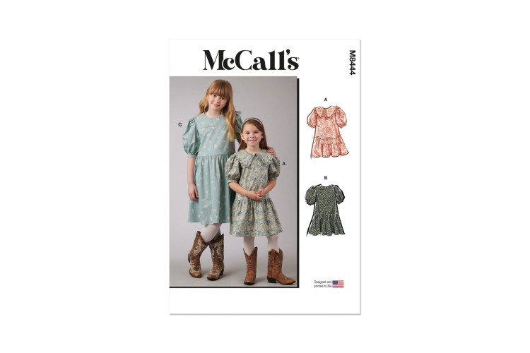 McCall's M8444 Children's and Girls' Dresses