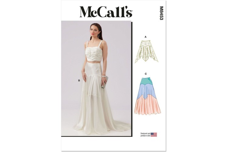 McCall's M8453 Misses' Skirt In Two Lengths