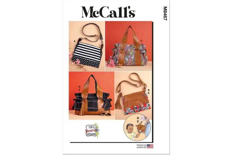 McCall's M8467 Bags by Tiny Seamstress Designs