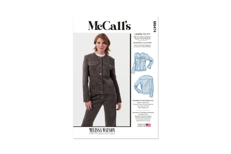 McCall's M8474 Misses' Jacket by Melissa Watson