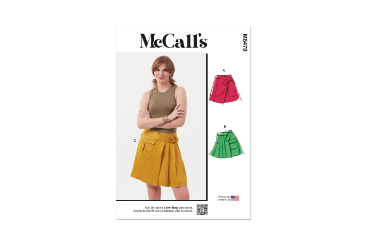 McCall's M8479 Misses' Wrap Skirts