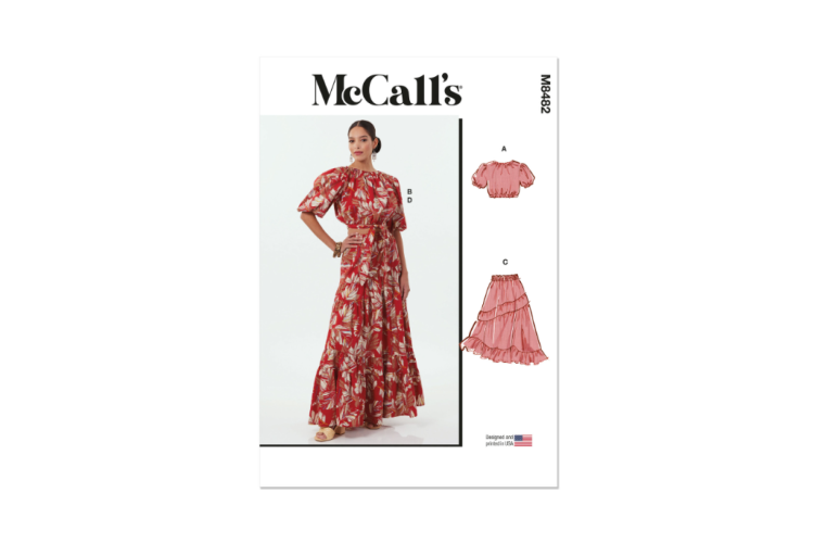 McCall's M8482 Misses' Tops and Skirts