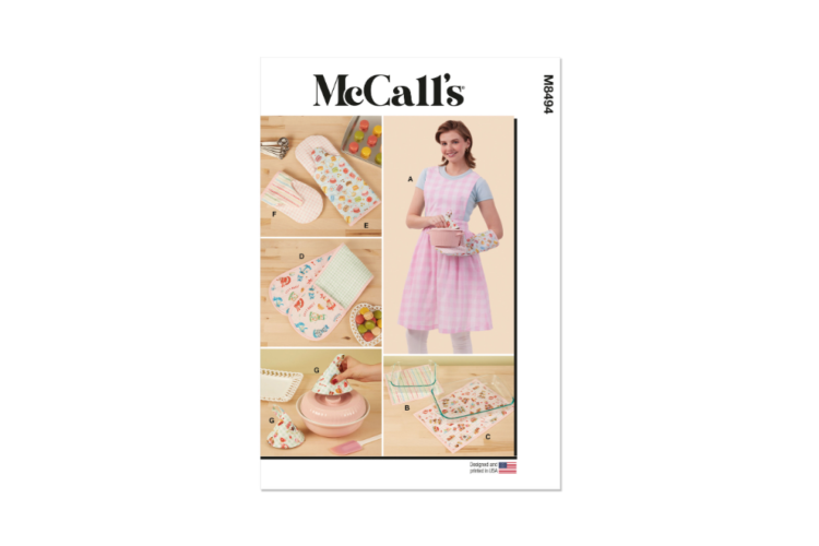McCall's M8494 Misses' Apron and Kitchen Accessories