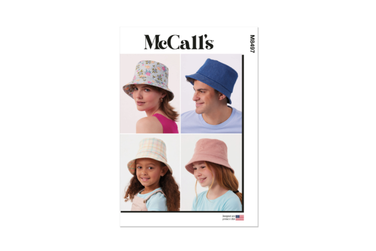 McCall's M8497 Children's, Teens' and Adults' Bucket Hat