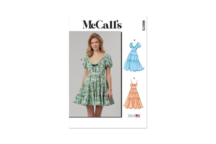 McCall's M8575 Misses' Dress with Sleeve and Length Variations