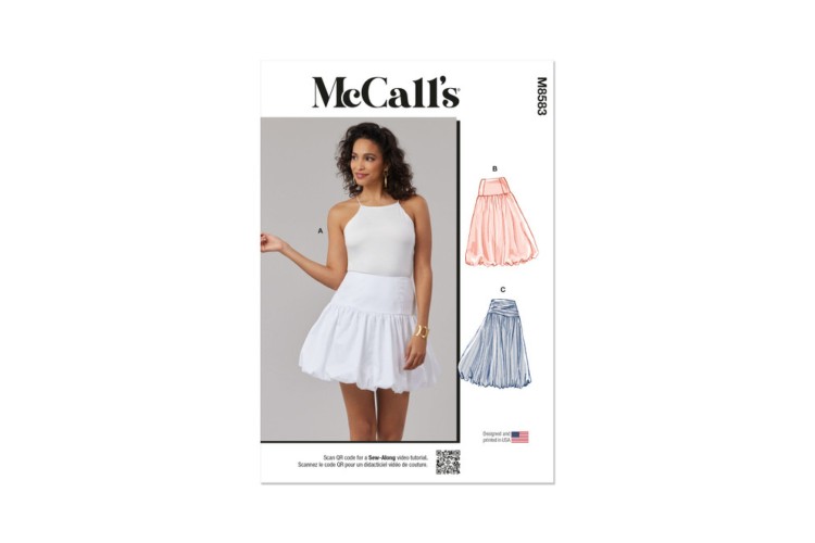McCall's M8583 Misses' Skirt in Two Lengths