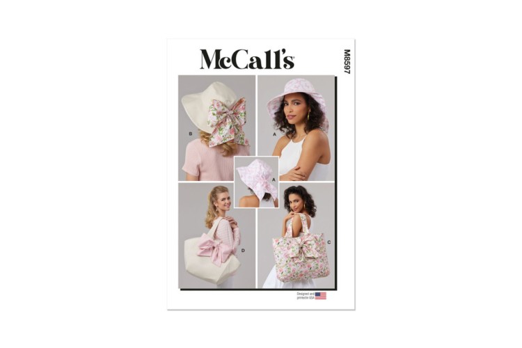 McCall's M8597 Hats and Bags