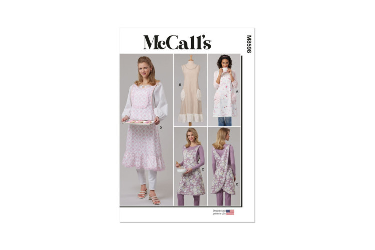 McCall's M8598 Misses' Aprons
