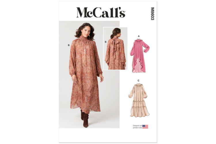 McCall's M8603 Misses' Dress with Hemline Variations