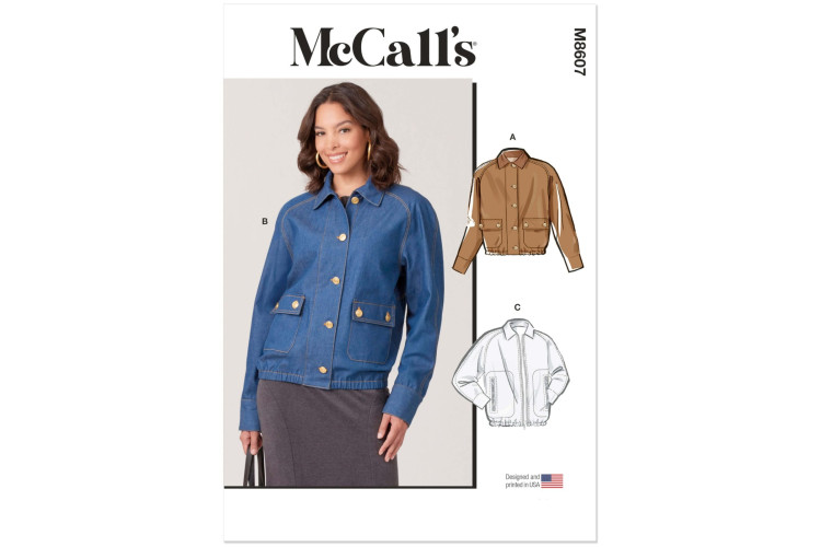 McCall's M8607 Misses' Blouson Jackets