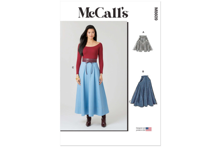 McCall's M8609 Misses' Skirt in Three Lengths