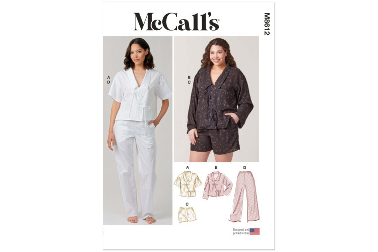 McCall's M8612 Misses' and Women's Pajamas