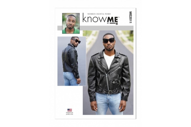 McCall's Know Me ME2011 Men's Moto Jacket by Norris Dánta Ford
