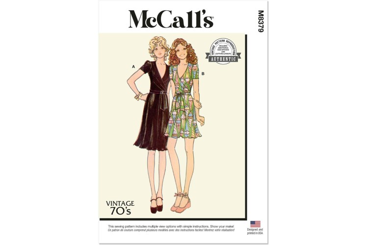 McCall's M8379 Misses' Knit Dress