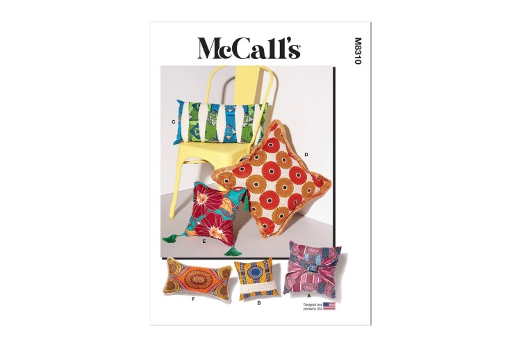 McCall's Sewing Pattern M8310 Cushions