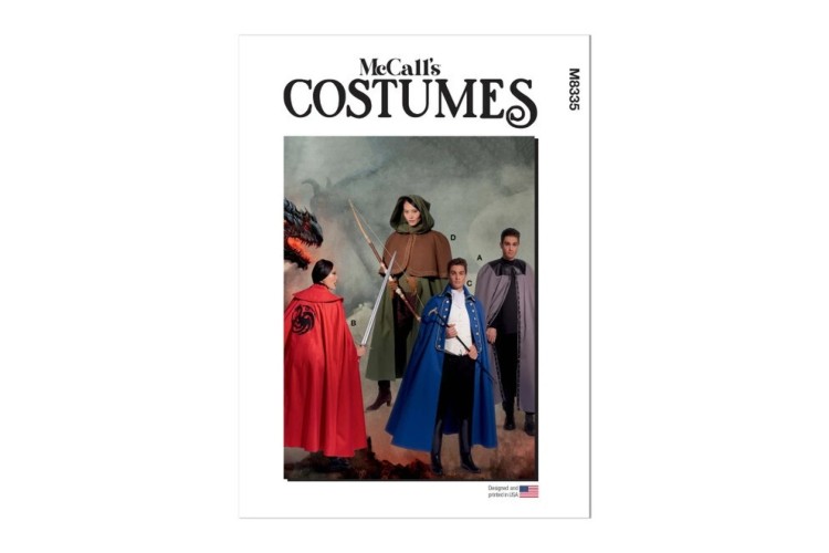 McCall's M8335 Men's and Misses' Costume Capes