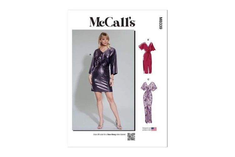 McCall's M8339 Misses' Knit Dress