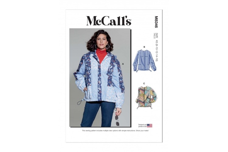 McCall's M8346 Misses' Jacket