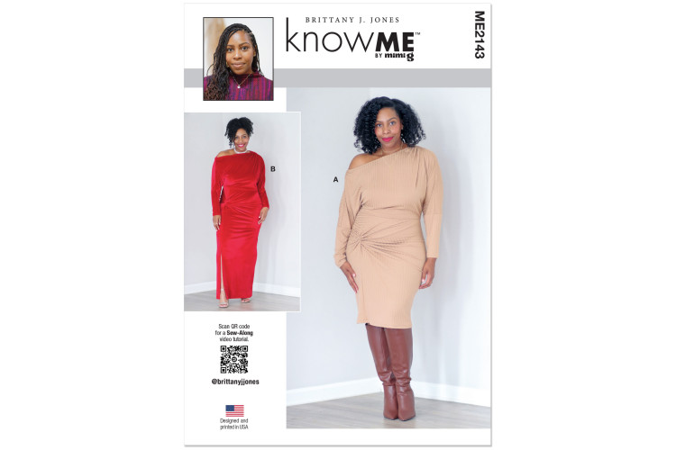 ME2143 McCall's KnowME Sewing Pattern - Misses / Plus Size Dress