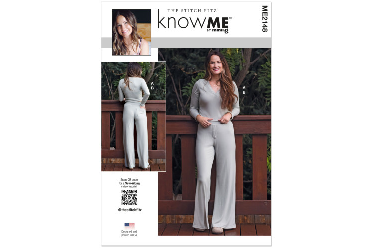 ME2148 McCall's KnowME Sewing Pattern - Misses Sleepwear