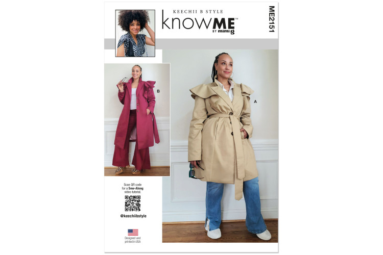 ME2151 McCall's KnowME Sewing Pattern - Misses Jacket