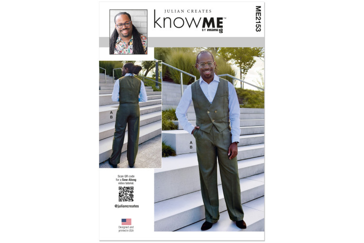ME2153 McCall's KnowME Sewing Pattern - Men Casual Wear