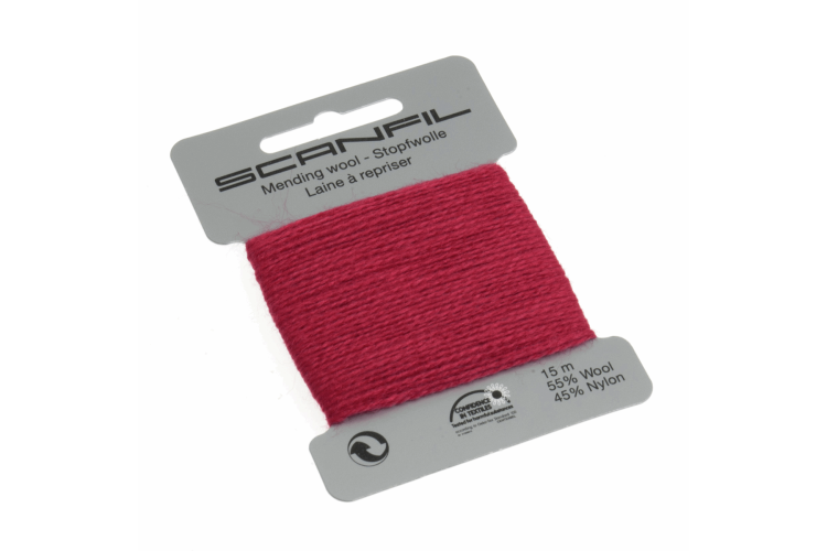 Mending Wool, 15m, Wine