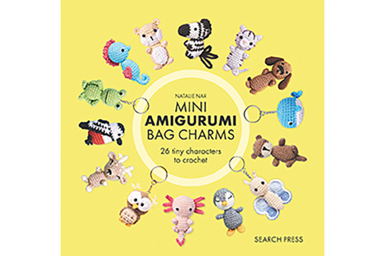 Mini Amigurumi Bag Charms by Natalie Nar