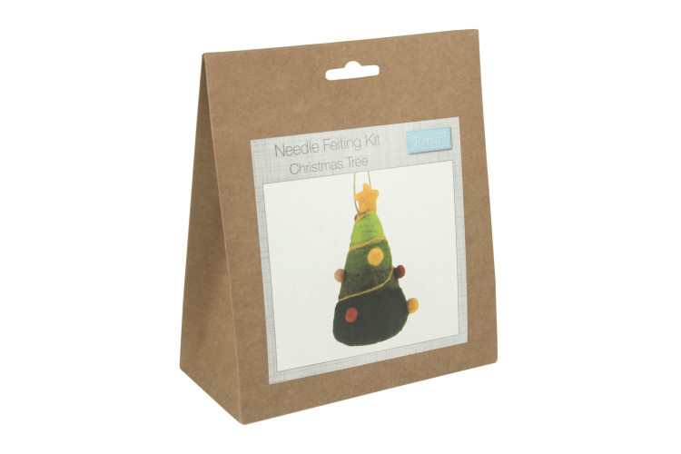 Needle Felting Kit - Christmas Tree