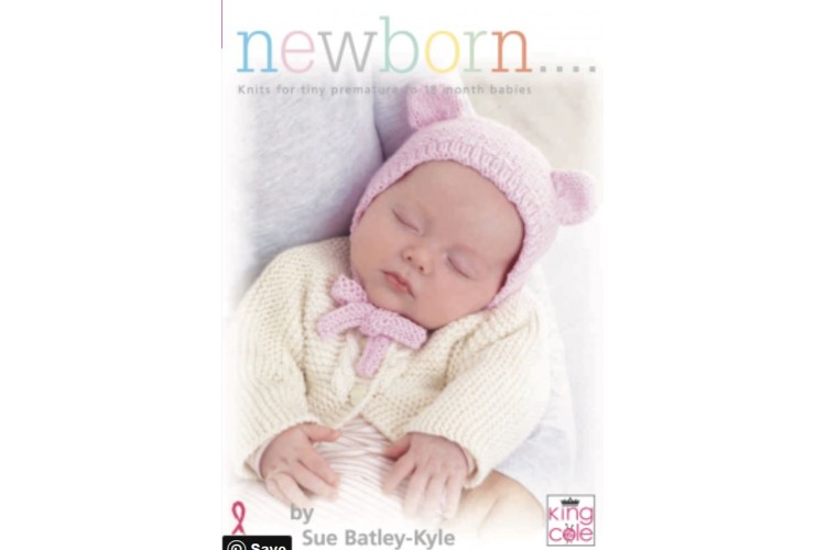 Newborn Mini Collection of Knitting Patterns by King Cole