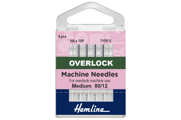 Overlock Needles, Universal, Medium 80/12