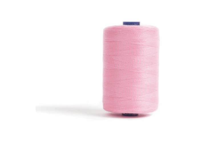 Overlocking and Hand Sewing Thread, Hemline, 1000m Candy Pink 560
