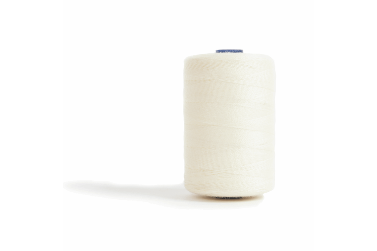 Overlocking and Hand Sewing Thread, Hemline, 1000m Cream, 120