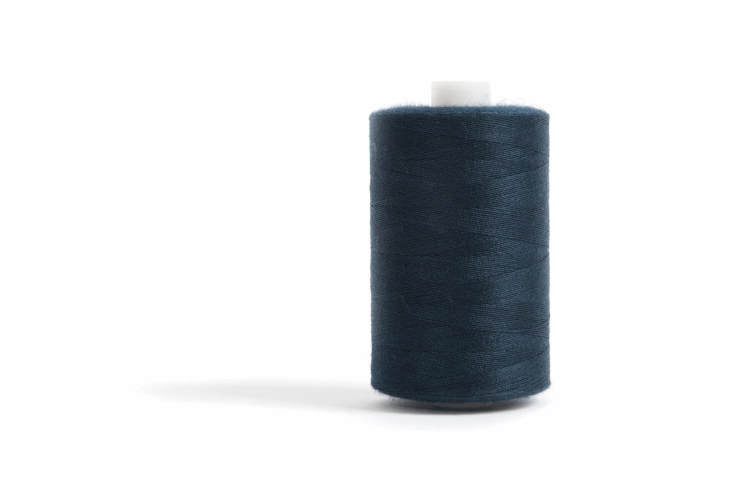 Overlocking and Hand Sewing Thread, Hemline, 1000m Dark Navy 575