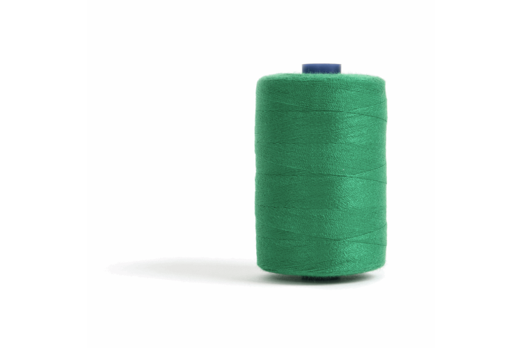 Overlocking and Hand Sewing Thread, Hemline, 1000m Emerald 520