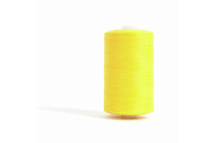 Overlocking and Hand Sewing Thread, Hemline, 1000m Gold, 150