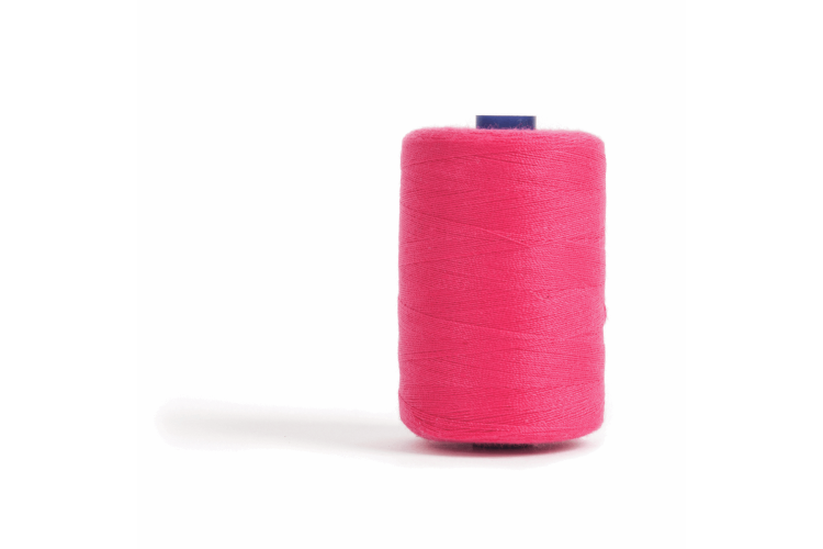 Overlocking and Hand Sewing Thread, Hemline, 1000m Hot Pink 545