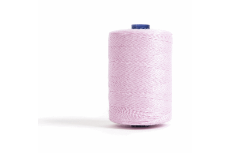Overlocking and Hand Sewing Thread, Hemline, 1000m Pink 535