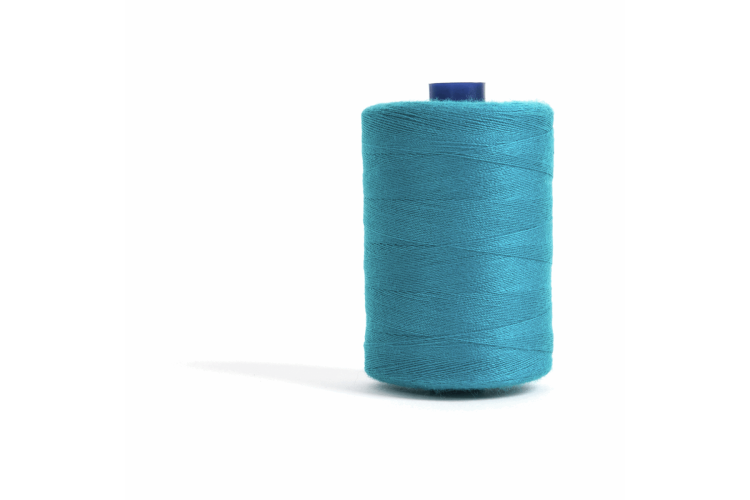 Overlocking and Hand Sewing Thread, Hemline, 1000m Teal 620