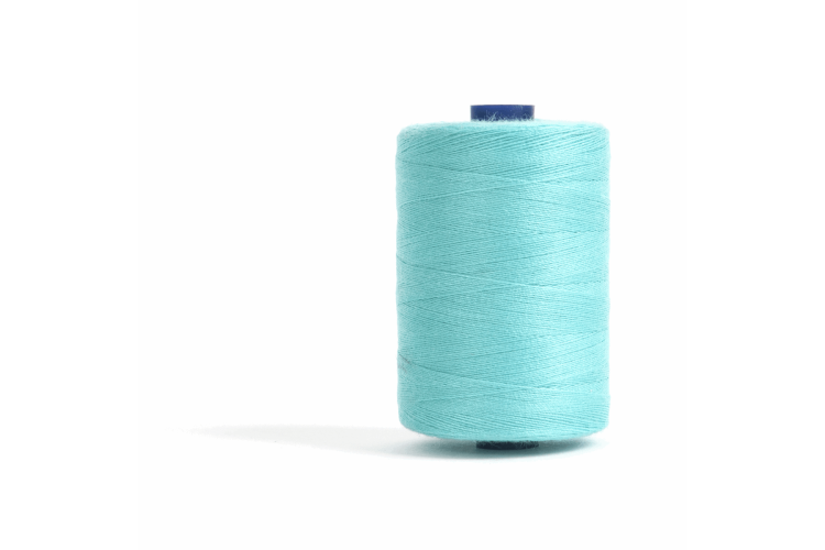 Overlocking and Hand Sewing Thread, Hemline, 1000m Turquoise 555