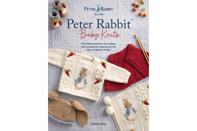 Peter Rabbit Baby Knits Book by Debbie Bliss