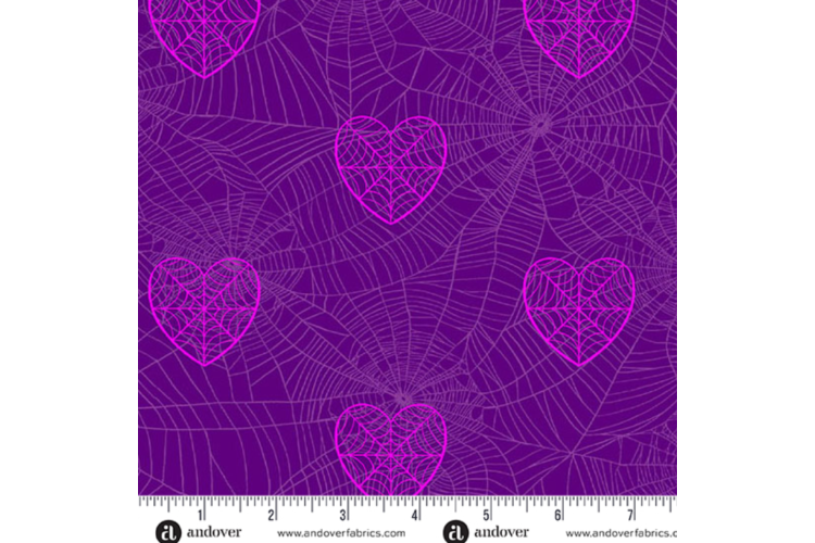 Halloween - Phantasm by Libs Elliott - Lair Elixir 112cm Wide 100% Cotton