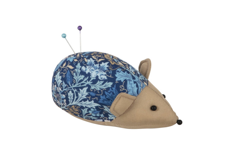 Pincushion - Hedgehog - Woodblock Floral
