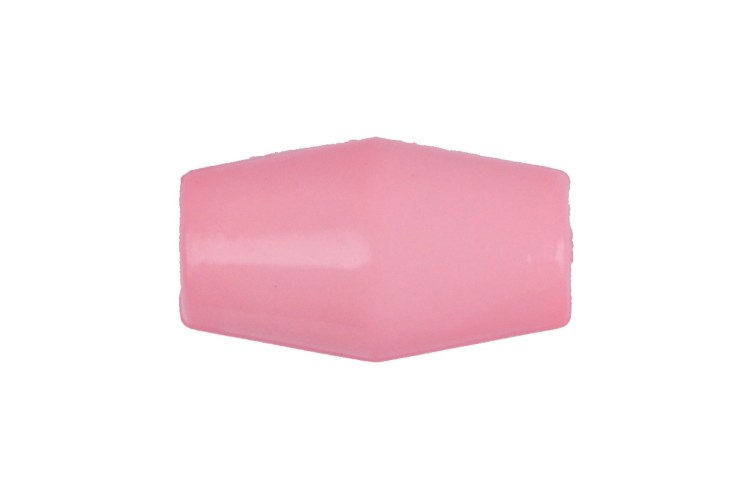Pink Loop Back Toggle 18mm Resin Button