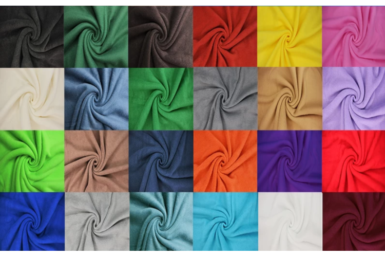 Plain Polar Fleece 100% Polyester 150cm Wide - Select a Colour