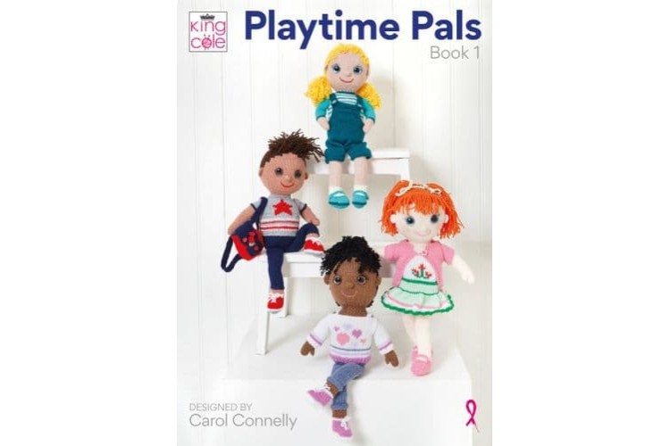 Playtime Pals Knitting Book 1 by King Cole
